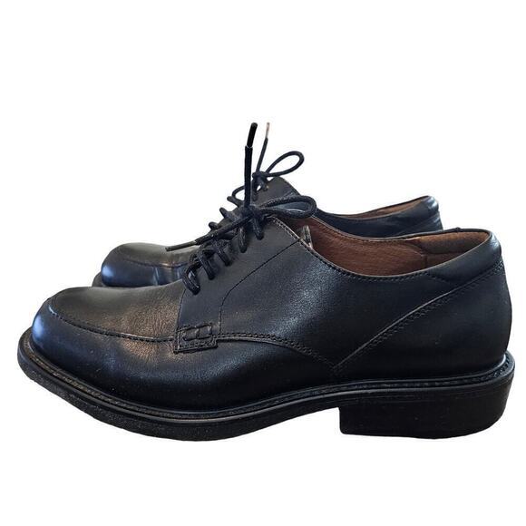 Florsheim Dress Shoes Men's Size 9 Black Milford Leather Comfort Arch Support - Picture 1 of 11